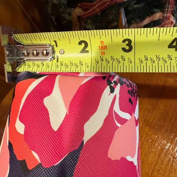 Trina Turk Pink Floral Women's Toiletry Bag - Picture 8 of 12